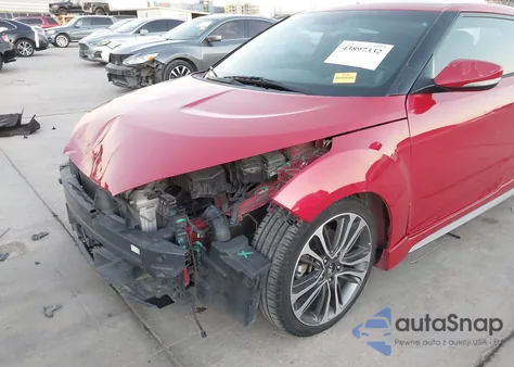 2016 Hyundai Veloster Turbo from USA, damaged, VIN KMHTC6AE4GU272762